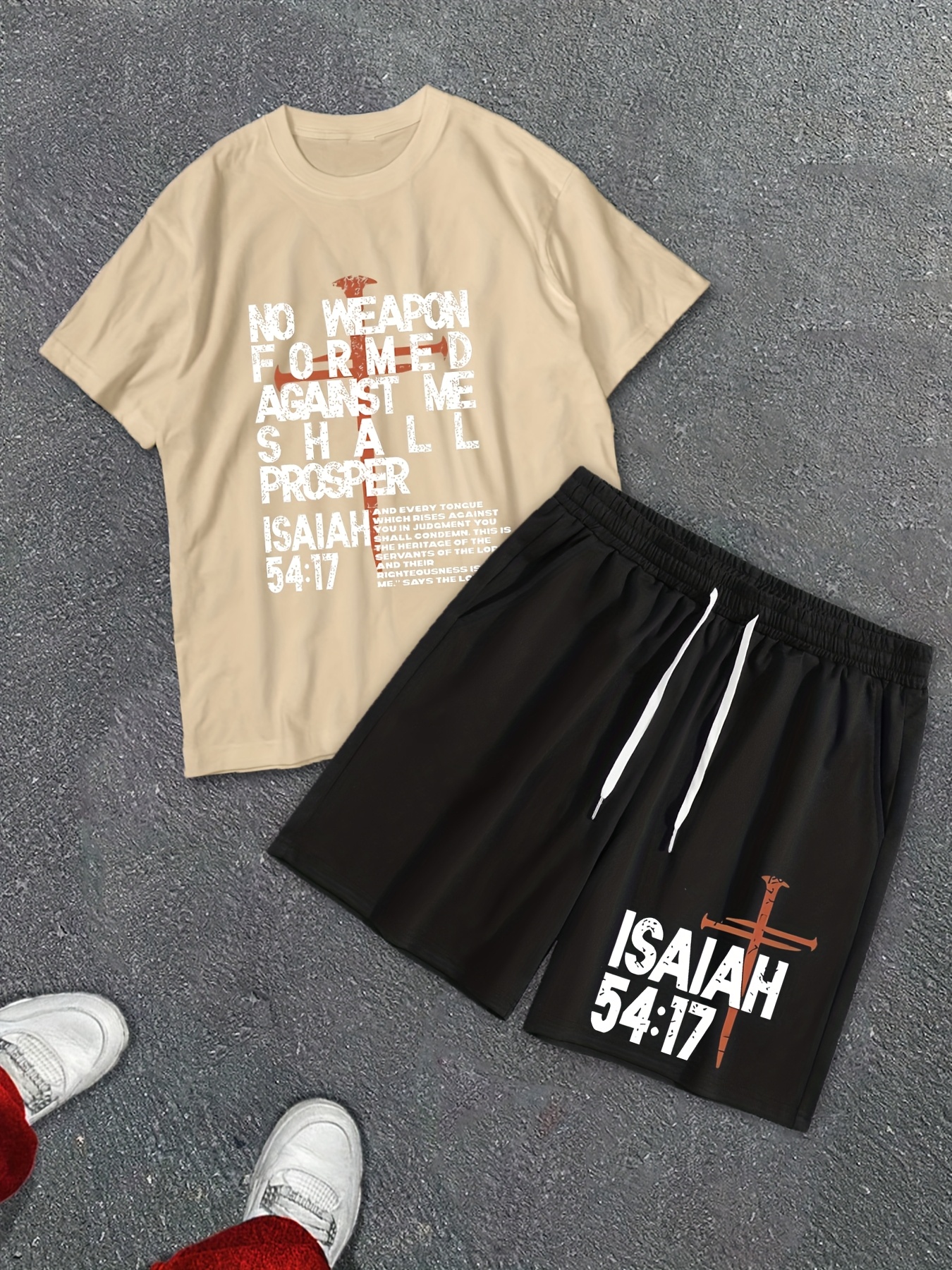 summer shorts short sleeve suit,