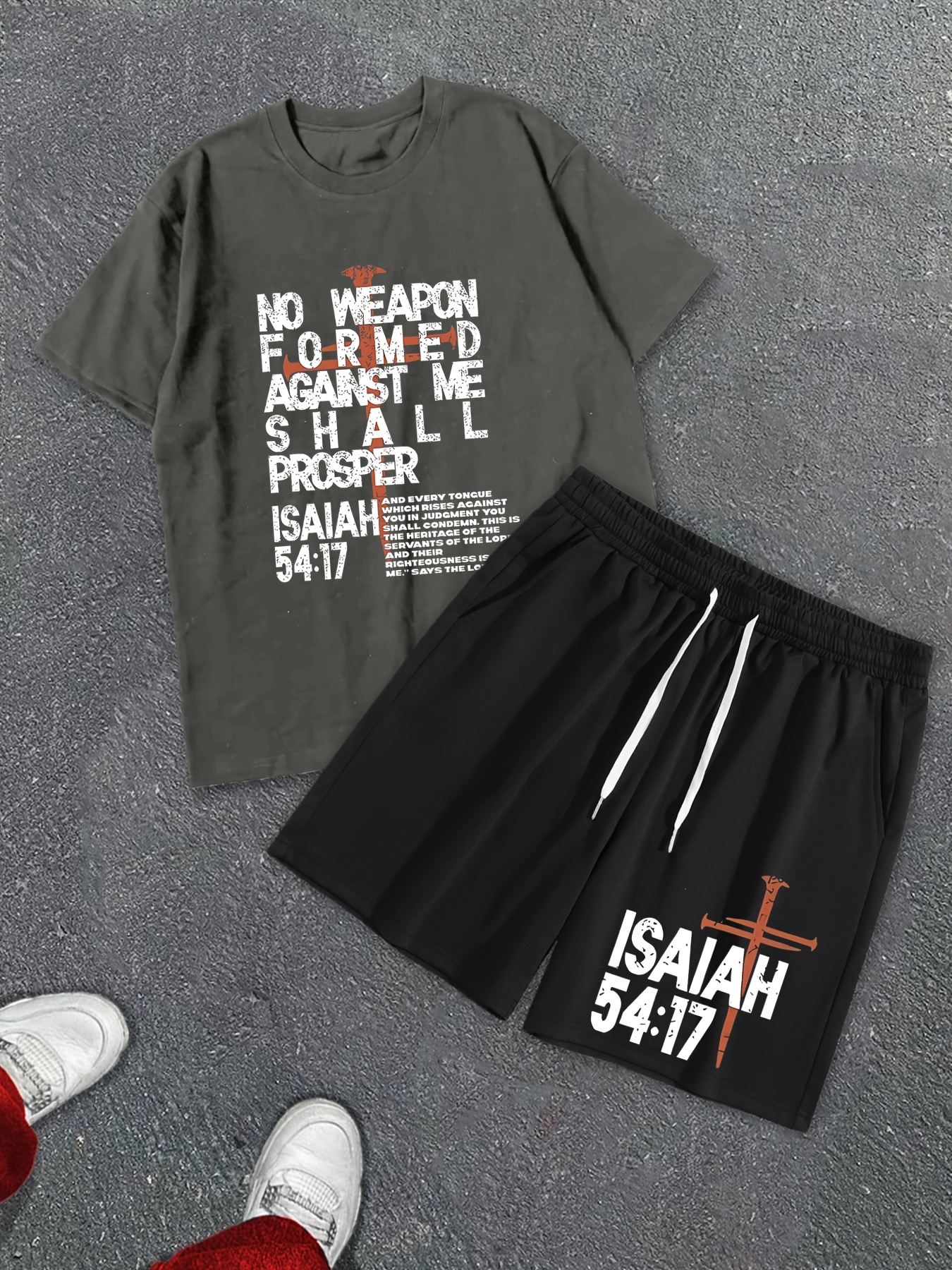 summer shorts short sleeve suit,