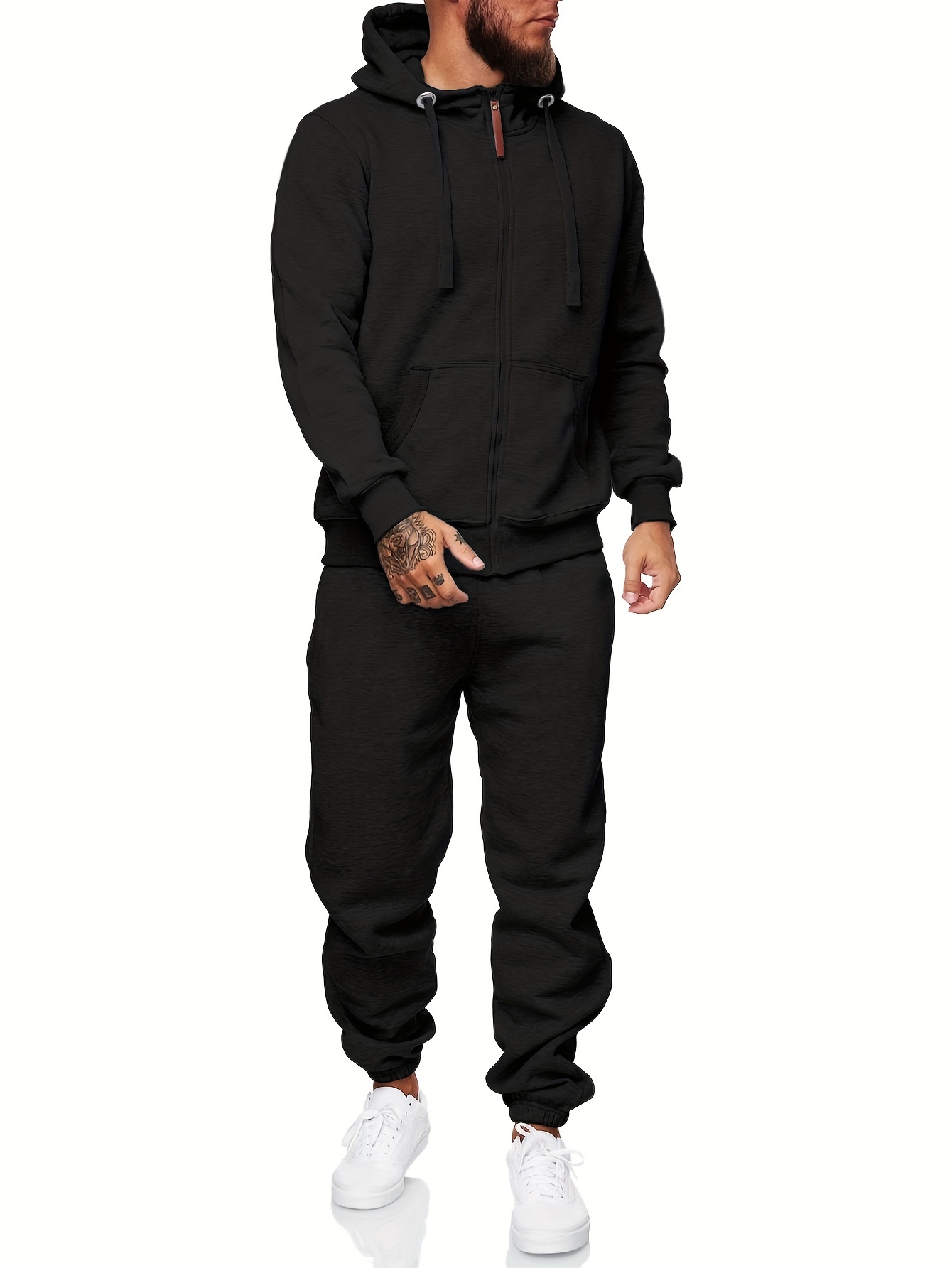 sweatsuits for men 2pcs sets men's tracksuit set leisure suits sweat jackets athletic jogging suits casual outfits