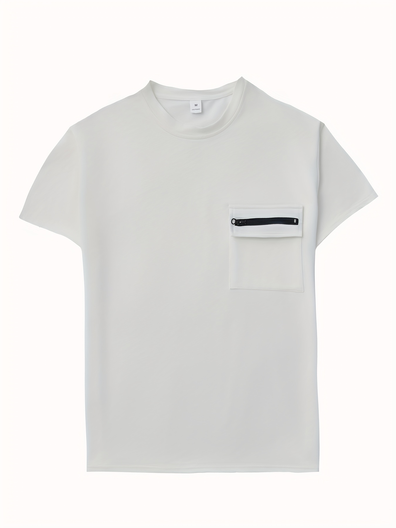 men's multi pocket cargo short sleeved t shirt shorts casual set comfortable, casual and breathable
